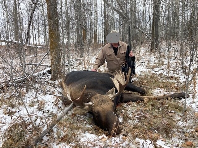 Elchjagd Alberta Farmland